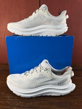 Hoka One One Kawana 2 Mens Running Shoes White Nimbus Cloud 1147930WNCL Size 11D